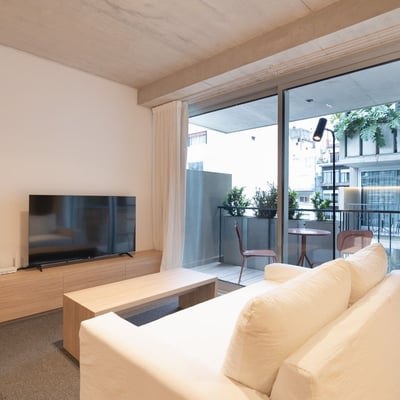 Rent of a bright furnished studio, Recoleta, Buenos Aires, Argentina